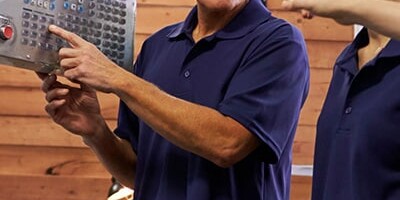 Image d'un professionnel de la maintenance