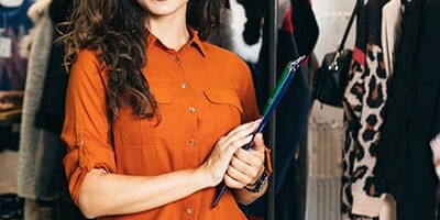 Image d'une commerçante