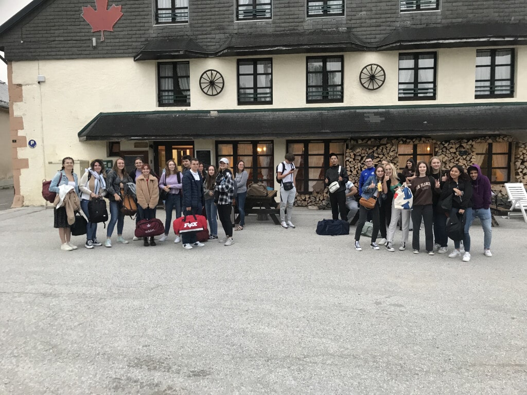 Photo de groupe des étudiant en BTS Opticien Lunetier